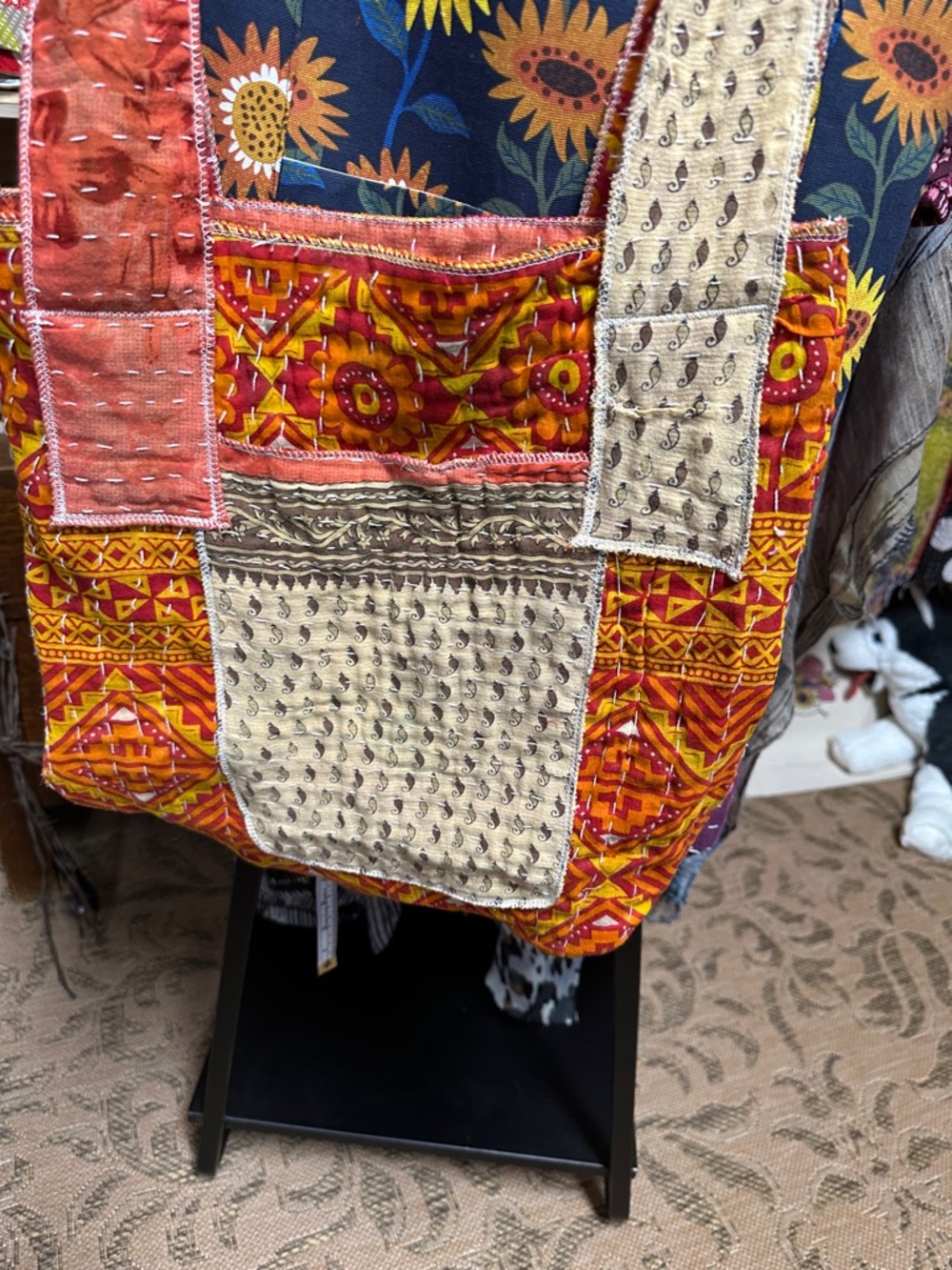 Kantha Crossbody Bag